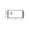 Condenseur de Climatisation pour FIAT 500 ph.1 2007-2015, OEM: 51819064, Neuf