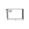 Condenseur de Climatisation pour BMW Serie 5 F10 2010-2013, OEM: 17112284243, Neuf