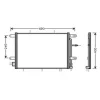 Condenseur de Climatisation pour AUDI A4 IV ph.1 2007-2011, OEM: 8E0260403J, Neuf