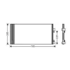Condenseur de Climatisation pour RENAULT LAGUNA III 2007-2010, OEM: 921100002R, Neuf