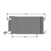 Condenseur de Climatisation pour CITROËN BERLINGO I ph.2 2002-2008, OEM: 6455CV, Neuf