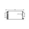 Condenseur de Climatisation pour AUDI A4 III 2004-2007, OEM: 8K0260401S, Neuf