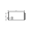 Condenseur de Climatisation pour FIAT 500L ph.1 2012-2017, OEM: 51887906, Neuf