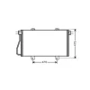 Condenseur de Climatisation pour NISSAN INTERSTAR ph.1 1999-2003, OEM: 2765000QAF, Neuf