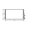 Condenseur de Climatisation pour FORD TRANSIT Mk7 2006-2014, OEM: 1778169, Neuf