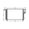 Condenseur de Climatisation pour HYUNDAI SANTA FE I ph.2 2004-2006, OEM: 976062B000, Neuf