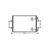 Condenseur de Climatisation pour RENAULT MASCOTT ph.2 2004-2010, OEM: 5010514383, Neuf