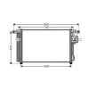 Condenseur de Climatisation pour HYUNDAI SANTA FE I ph.2 2004-2006, OEM: 976062B100, Neuf