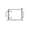 Condenseur de Climatisation pour OPEL VIVARO I ph.2 2006-2014, OEM: 4419021, Neuf