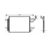Condenseur de Climatisation pour MITSUBISHI COLT 2004-2008, OEM: A4548300070, Neuf