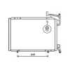 Condenseur de Climatisation pour FORD B-MAX depuis 2012, OEM: 1806682, Neuf