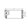 Condenseur de Climatisation pour LAND ROVER FREELANDER I 2003-2006, OEM: JRB101070, Neuf