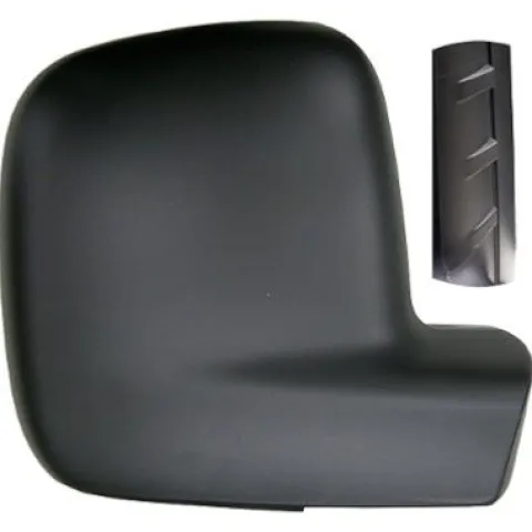 Coque rétroviseur droit pour VOLKSWAGEN CADDY III phase 2, 2010-2015, noire, Neuve