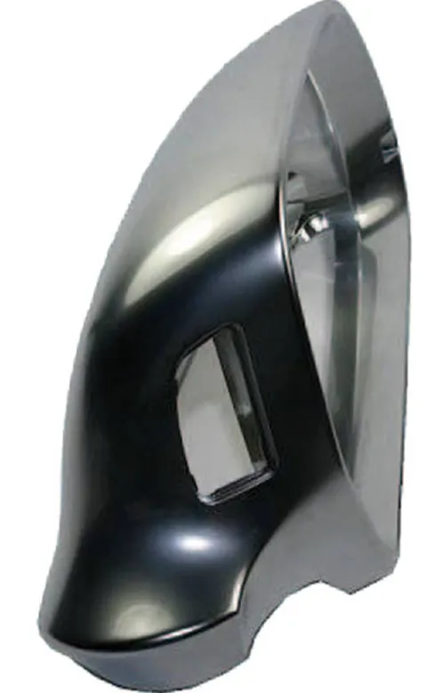 Coque rétroviseur droit pour AUDI A4 IV ph. 1 2007-2009, Chromé en aluminium, lane assist, Neuve