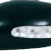 Coque rétroviseur droit pour MERCEDES (W203) CLASSE C ph.2 2004-2007, feu clignotant, noire à apprêter, Neuve