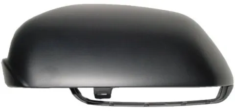 Coque rétroviseur gauche pour VOLKSWAGEN POLO IV de 2005 à 2009, noire, Neuve