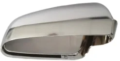 Coque rétroviseur gauche pour AUDI A4 II 2000-2004, Effet aluminium, Neuve