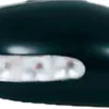 Coque rétroviseur gauche pour MERCEDES (W203) CLASSE C ph.2 2004-2007, feu clignotant, noire à apprêter, Neuve