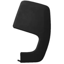 Coque rétroviseur gauche pour FORD TRANSIT CUSTOM phase 2 2018-2023, noire, Neuve