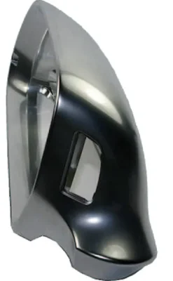 Coque rétroviseur gauche pour AUDI A4 IV ph. 1 2007-2009, Chromé en aluminium, lane assist, Neuve