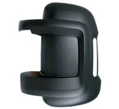 Coque rétroviseur gauche pour FIAT DUCATO III phase 1, 2006-2014, (bras court), noire, Neuve