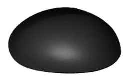 Coque rétroviseur gauche pour PEUGEOT 107 phase 2, 2009-2012, noire, Neuve