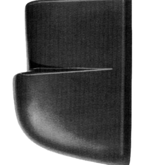 Crosse arrière droite pour MERCEDES SPRINTER I (W901-W904) 1995-2000, embout gris foncé, pare chocs arrière, Neuf