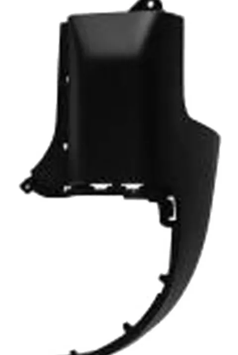 Crosse arrière droite pour CITROËN BERLINGO II ph.1 2008-2012 (court - hayon) embout noir pare chocs