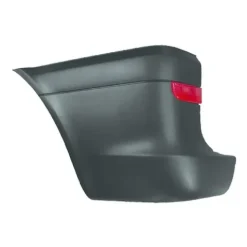 Crosse arrière gauche pour MERCEDES VITO II (W639) 2010-2014, (court) gris clair, catadioptre, embout pare chocs