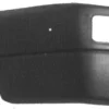 Crosse arrière gauche pour VOLKSWAGEN TRANSPORTER T4, 1990-1996, noire, trou AB, embout pare chocs