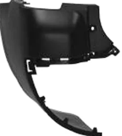 Crosse arrière gauche pour CITROËN BERLINGO II ph.1 2008-2012 (long), embout noir pare chocs arrière