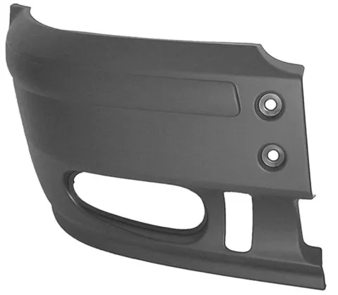 Crosse avant droite pour FORD TRANSIT Mk6 2000-2006 trou feu antibrouillard, grise, embout pare chocs avant