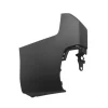 Crosse pare chocs arrière gauche pour PEUGEOT RIFTER depuis 2018, mod. châssis long, hayon, noire, Neuve