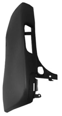 Crosse pare chocs arrière gauche pour OPEL VIVARO I phase 1, 2001-2006, grise, embout Neuf