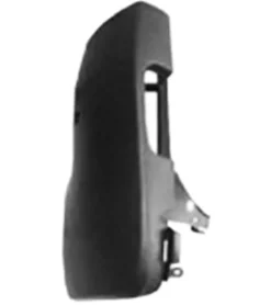 Crosse pare chocs arrière gauche pour RENAULT TRAFIC II phase 1, 2001-2006, grise, embout Neuf
