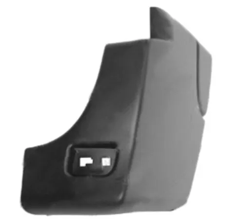 Crosse pare chocs arrière droit pour RENAULT MASTER III phase 2, 2014-2019, noire, embout Neuf