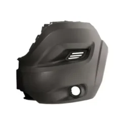 Crosse pare chocs avant gauche pour PEUGEOT BOXER II phase 2 depuis 2014, trou feu AB, sans élargisseur, embout gris