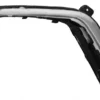 Enjoliveur grille de calandre droite pour PEUGEOT 308 I phase 2, 2011-2013 moulure grise, pare chocs