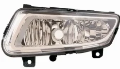 Feu antibrouillard avant gauche pour VOLKSWAGEN POLO V ph.1, 2009-2014, H8, chromé, pare chocs avant