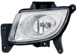 Feu antibrouillard avant gauche pour HYUNDAI i30 I phase 1 2007-2010, GE880, corps chromé, Neuf