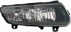 Feu antibrouillard avant droit pour VOLKSWAGEN POLO V ph.1 2009-2014 H8 noir GTI feu de jour diurne