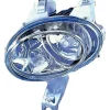 Feu antibrouillard avant gauche pour PEUGEOT 206 ph.2, 2003-2009, H1, (16S/XS/GT), pare chocs avant