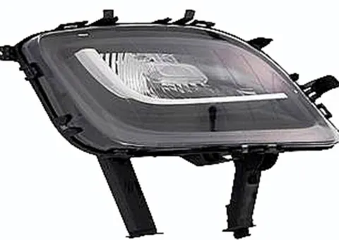 Feu antibrouillard droit pour OPEL ASTRA J 2010-2012, H3, Corps Noir, Neuf