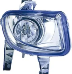 Feu antibrouillard droit pour FIAT GRANDE PUNTO depuis 2005, H1, chromé, pare chocs avant, Neuf