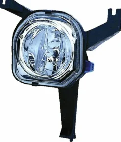 Feu antibrouillard gauche pour PEUGEOT 306 ph. 2 1999-2001, pare chocs avant, H1, verre lisse