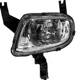 Feu antibrouillard gauche pour PEUGEOT 306 ph. 2 1997-1999, pare chocs avant, H3