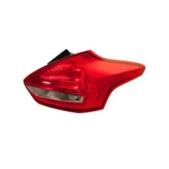 Feu arrière droit à LED pour FORD FOCUS III phase 2 2014-2018, rouge/incolore, modèle 5 portes, Neuf