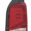 Feu arrière droit à LED pour VOLKSWAGEN TRANSPORTER T6.1 phase 2, depuis 2019, blanc et rouge, Mod. 2 portes, Mod. MULTIVAN-CARAVELLE, Neuf