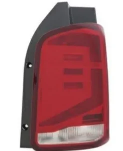 Feu arrière droit à LED pour VOLKSWAGEN TRANSPORTER T6.1 phase 2, depuis 2019, blanc et rouge, Mod. 2 portes, Mod. MULTIVAN-CARAVELLE, Neuf