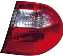 Feu arrière droit extérieur pour MERCEDES CLASSE E (W211) de 2002 à 2006, Mod. BREAK CLASSIC, incolore-rouge, Neuf